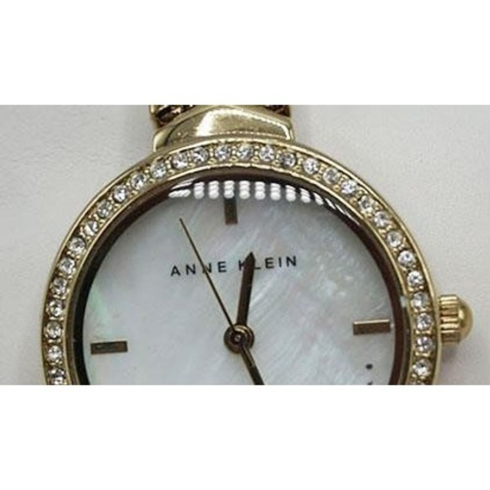 Anne Klein Wrist Watch Analog Quartz Ladies Watch Mother of Pearl Dial - Picture 6 of 6